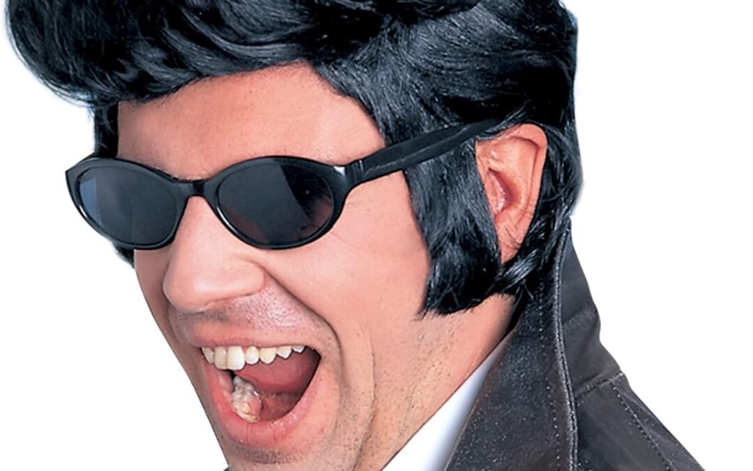 Peluca Rock’n’Roll, negra