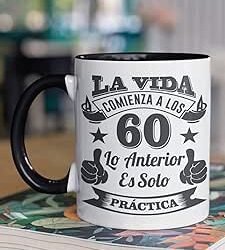 Taza de desayuno 60 Cumpleaños