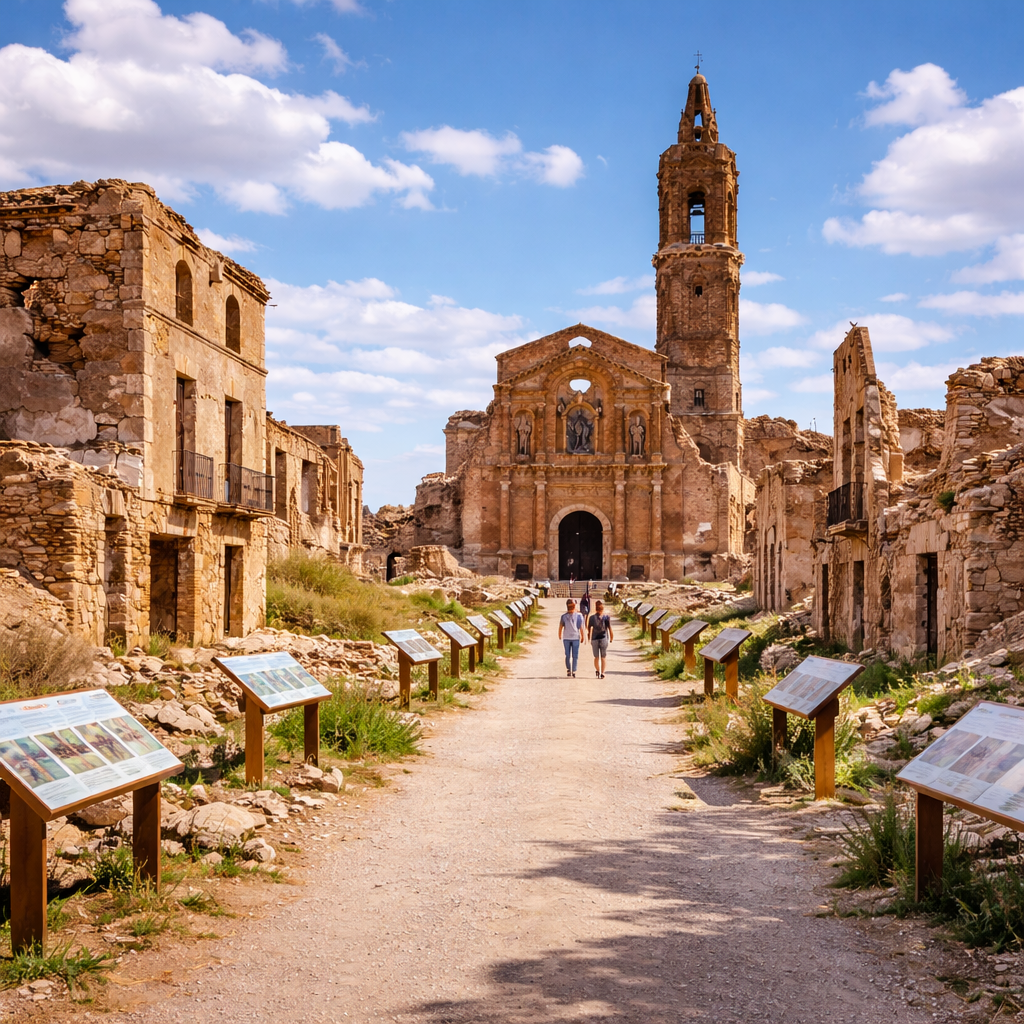 Belchite Zaragoza ruinas