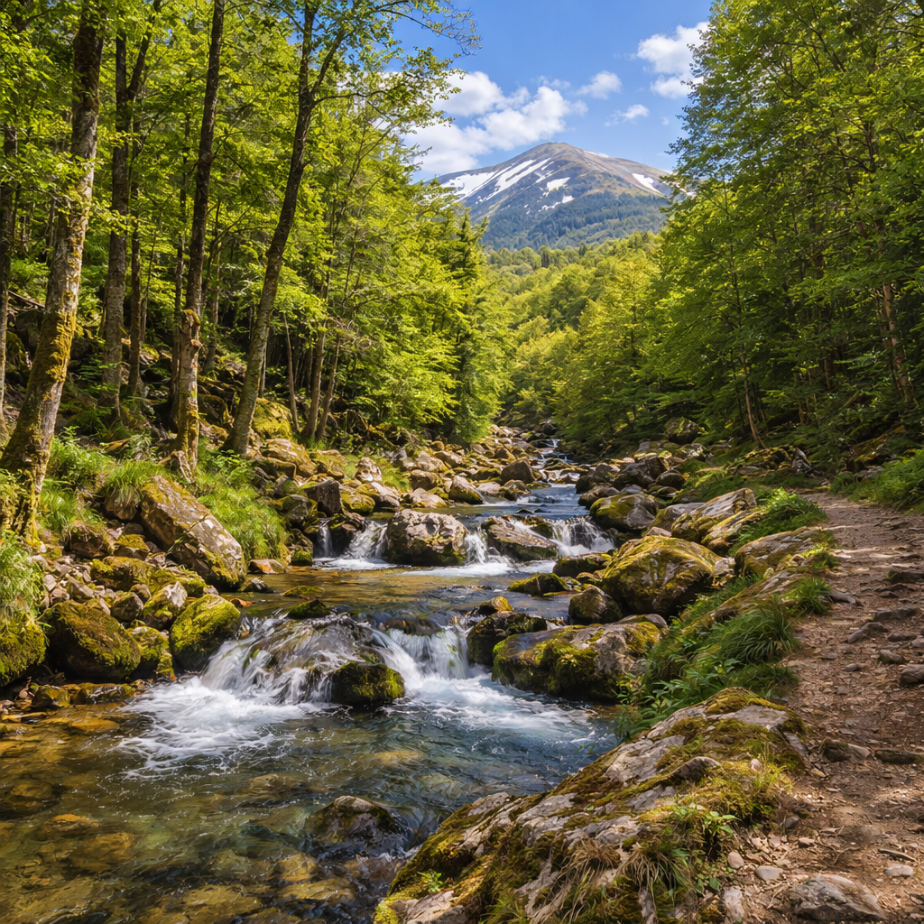 Parque del Moncayo excursión desde Zaragoza en plena naturaleza